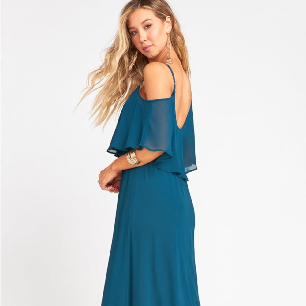 [ nwt ] Show Me Your MuMu Caitlin Maxi Dress - Picture 9 of 11